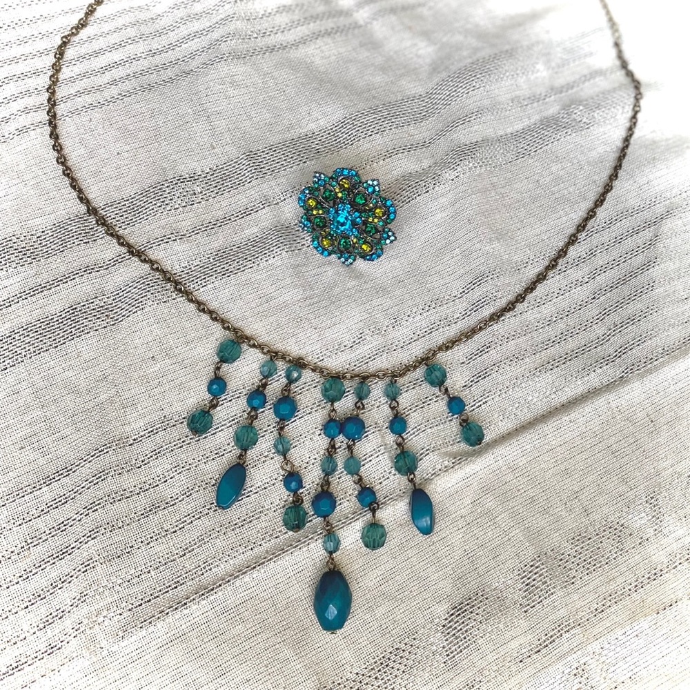 Boho necklace  ***FREE RING with purchase!***